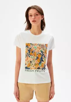 Футболка с принтом adL