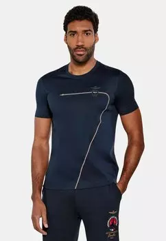 Футболка с принтом AERONAUTICA MILITARE, синий