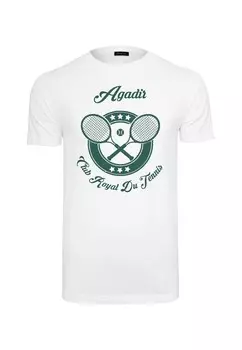 Футболка с принтом AGADIR CLUB ROYAL TEE Mister Tee, белый