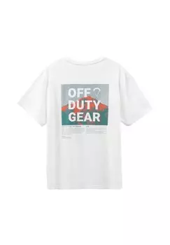 Футболка с принтом AIR FORCE HALO, белый