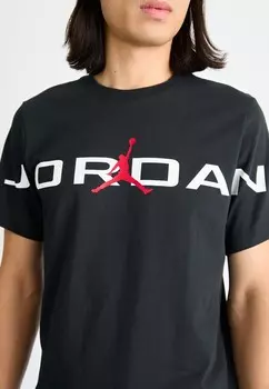 Футболка с принтом AIR STRETCH CREW Jordan, черный