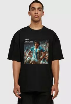 Футболка с принтом ALBICELESTES 2Y Studios, черный