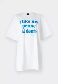 Футболка с принтом ALDENTE BDG Urban Outfitters, белый