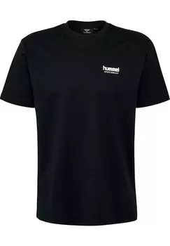 Футболка с принтом ALEX BOXY Hummel, цвет black