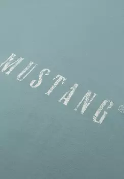 Футболка с принтом ALEXIA C LOGO 4ER PACK Mustang, зеленый