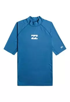 Футболка с принтом ALL DAY Billabong, военно-морской