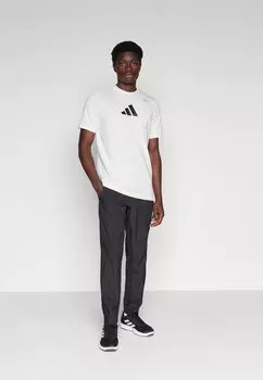 Футболка с принтом ALL GYM CATEGORY GRAPHIC adidas Performance, цвет chalk white