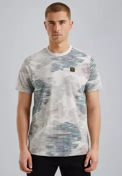 Футболка с принтом ALLOVER-PRINT PME Legend, бежевый