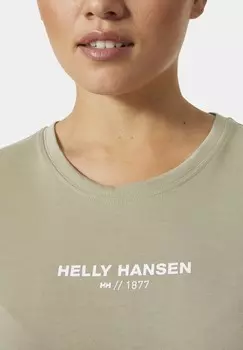 Футболка с принтом ALLURE Helly Hansen, бежевый