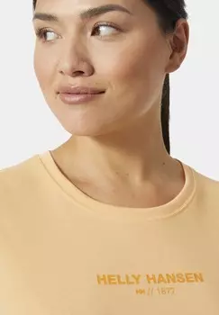 Футболка с принтом ALLURE Helly Hansen, лосось