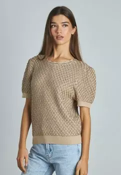 Футболка с принтом Alma en Pena, золотой