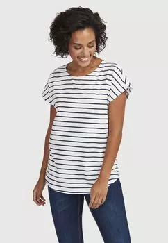 Футболка с принтом ALMA STRIPE 2 PACK - Basic T-shirt Cellbes of Sweden, темно-синий
