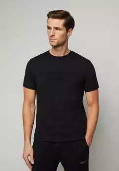 Футболка с принтом AM EMBOSS Hackett London, цвет black