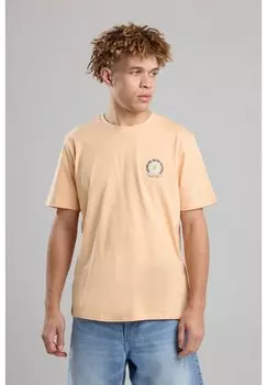 Футболка с принтом America Today, оранжевый