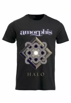 Футболка с принтом AMORPHIS HALO TIL BRN rockshirts, цвет black