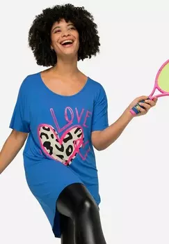 Футболка с принтом Angel of Style, синий