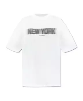 Футболка с принтом Anine Bing, белый