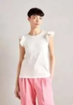 Футболка с принтом Anna Field, белый