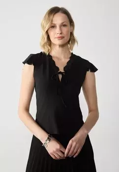 Футболка с принтом Anna Field by Zalando, черный