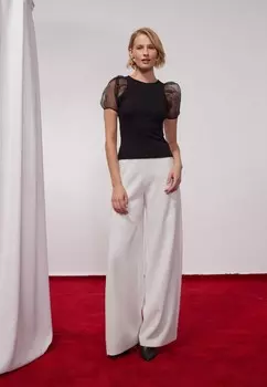 Футболка с принтом Anna Field, черный