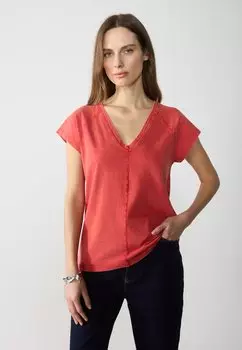 Футболка с принтом Anna Field, красный