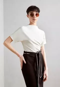 Футболка с принтом Anna Field, кремовый