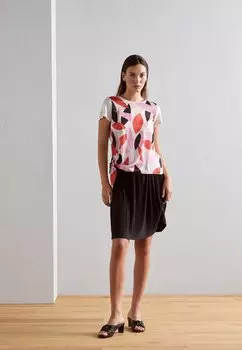 Футболка с принтом Anna Field, розовая