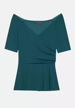 Футболка с принтом Anna Field, темно-зеленый