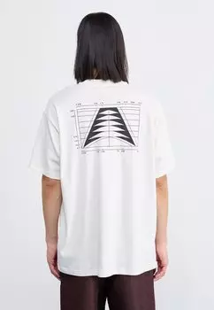 Футболка с принтом ANTED TEE Adidas Originals, кремовый