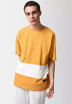 Футболка с принтом Antioch, горчичный