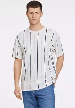 Футболка с принтом AOP LOGO Lindbergh, белый