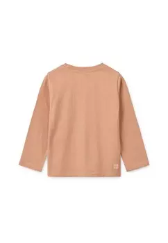 Футболка с принтом APIA PLACEMENT LONGSLEEVE UNISEX Liewood, светло-розовый
