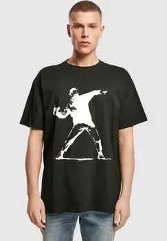 Футболка с принтом APOH BANKSY - FESTIVAL CUP THROWER Merchcode, черный