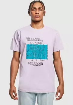 Футболка с принтом APOH - PICASSO THREE DANCERS Merchcode, сиреневый