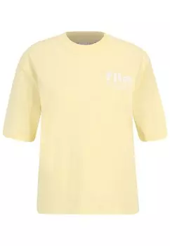 Футболка с принтом APPAREL LINYI GRAPHIC Fila, желтый