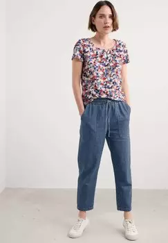 Футболка с принтом APPLETREE Seasalt Cornwall, мультиколор