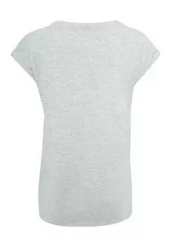 Футболка с принтом AQUAMAN QUEEN ATLANNA ABSOLUTE CULT, светло-серый