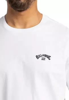 Футболка с принтом Arch Crew Billabong, белая