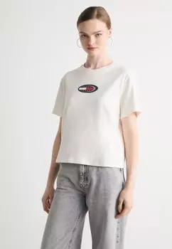 Футболка с принтом ARCHIVE CLASSIC Tommy Jeans, белый