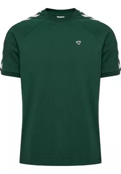Футболка с принтом ARCHIVE Hummel, цвет dark green