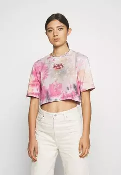 Футболка с принтом ARIEL Von Dutch, красный