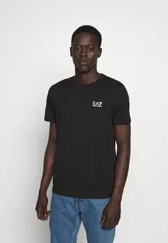 Футболка с принтом Armani Emporio, черный