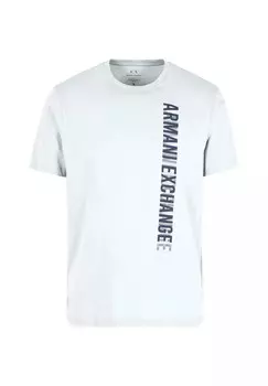 Футболка с принтом Armani Exchange, серый