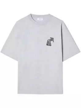 Футболка с принтом Arrows Off-White, серый