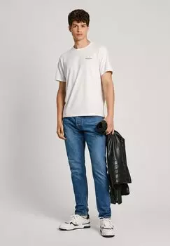 Футболка с принтом ARRYN Pepe Jeans, молочный