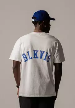 Футболка с принтом ART LOGO TEE UNISEX BLKVIS, белый