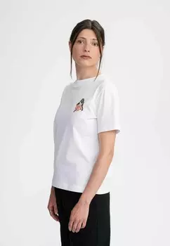 Футболка с принтом ARTIST EDITION KRUTTIKA MELA, белый