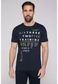 Футболка с принтом ARTWORK Camp David, цвет blue navy