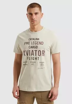 Футболка с принтом ARTWORK PME Legend, бежевый