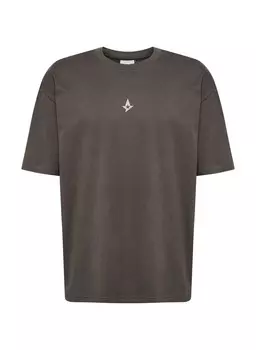 Футболка с принтом ASTRALIS FAN SS Hummel, коричневый